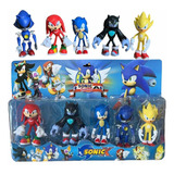 Boneco Sonic 26cm Articulado Filme Sega Coleção Frete Grátis