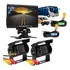 Kit Tela 7 Lcd Cabo 10m + 15m Rca + 2 Cam Ir 24v Caminhão