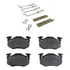 Kit Trava E Pastilha Traseira Peugeot 106 205 206 207 306