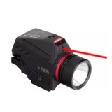 Lanterna Tática Com Mira Laser Para Airsoft Red Dot Esporte