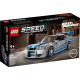 Lego 76917 Nissan Skyline Gt-r (r34) 2 Fast 2 Furious 319 Pc