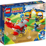 Lego 76991 Sonic - Oficina Do Tails E Avião Tornado 376 Pç