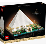 Lego Architecture 21058 Grande Pirâmide De Gizé 1476 Pçs 