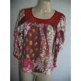 Linda Blusa /bata - Blue Steel Tam: M