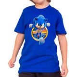 Linda Camiseta Sonic Infantil