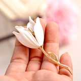 Lindo Broche Flor Tulipa