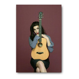 Lindo Poster Em Mdf Amy Winehouse Violão Musica Diva Top