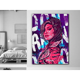 Lindo Quadro Em Canvas Amy Winehouse Decoração Quarto Sala 