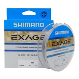 Linha Mono Shimano Exage 0,25mm 12,10lbs - 300 Metros