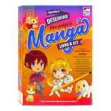 Livro Como Desenhar Bonecos Animes Manga Japones Hq Livro + Kit Canetas Bloco E Lápis | Happy Books