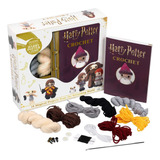 Livro Kit Harry Potter Crochet Importado Ingles - Com Material Incluído Para Fazer Dois Personagens: Dobby E Sua Meia E Harry Potter. Livro Com 14 Projetos Mágicos