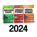 Livro Lei Seca 2022 - Constituição Federal + Código Penal + Código De Processo Penal