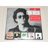 lou reed-lou reed Box Lou Reed Original Album Classics 1 europeu 5 Cds