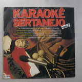 Lp Karaoke Sertanejo Vol