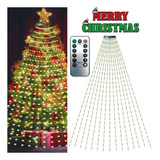 Luzes De Natal Com 8 Modos E Temporizador, Fairy Tree Lights