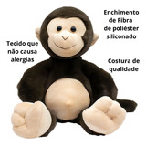 Macaco Marrom Super Macio