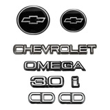 malta-malta Kit Emblemas Chevrolet Omega Cd 30 Grade E Mala 93 Ate 97