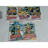  Mangá Naruto Gold Coleção 1 Ao 5 Box Lacrado 