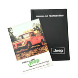 Manual Do Proprietario Pickup Jeep 1964 + Capa