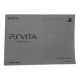 Manual Playstation Psp Vita Psvita Pch 1001 1101 Original
