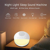 Máquina De Dormir Com Luz Noturna E Ruído Branco
