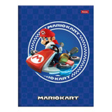mario-mario Caderno Brochura 14 Cd 80 Folhas Super Mario Bros Foroni