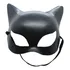 Máscara Sensual Mulher Gata Fantasia Cosplay Festa Adulta Cor Preto