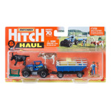 Matchbox - Farm Life Dirtstroyer E Farm Trailer - Hitch & Ha