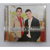 mattos & mateus-mattos amp mateus Cd Mattos Mateus Dona De Mim Autografado Novo