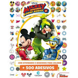 mause e renata-mause e renata Livro 500 Adesivos E Atividade Mickey Mouse Disney Culturama