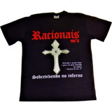 mc doidera-mc doidera Camiseta Racionais Mcs Sobrevivendo No Inferno