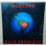 mc roger -mc roger Lp Disco Vinil Roger Mc Guinn Back From Rio Impecavel