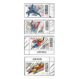  Mcn Alemanha 2022 23 Super heróis Marvel Selos Mint