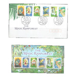  Mcn Austrália 2002 Contos De Fadas Fdc Bloco Mint