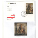  Mcn Áustria 2008 Vênus De Willendorf Fdc Selo Mint