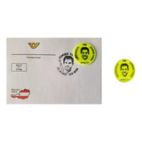  Mcn Áustria 2021 Bola De Tênis Fdc Selo Tecido Mint