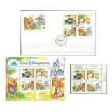  Mcn Canadá 1996 Disney ursinho Pooh Fdc Selos Mint
