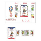  Mcn Iraque 2018 Copa Do Mundo De Futebol Fdc Série