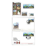 Mcn Lote Tem 1986 19 Machu Picchu Fdc s Selos Mint
