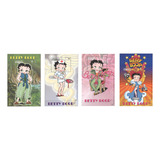 Mcn Lote Tem 1999 06 Betty Boop X7 Blocos Mint