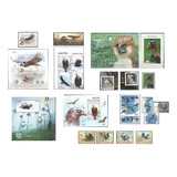 Mcn Lote Temático 1992 19 Aves De Rapina Séries Mint