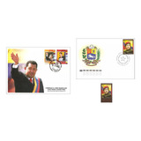 Mcn Lote Temático 2014 Hugo Chavez Fdc s Selo Mint