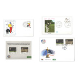  Mcn Lote Temático Golfe Fdc s Novos Bloco Em 3d
