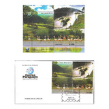  Mcn Paraguai 2017 Upaep América Bloco Fdc Novos