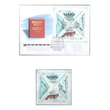Mcn Rússia 2019 Fauna Do Ártico Fdc Novo Bloco Mint