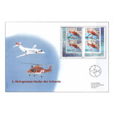 Mcn Suíça 2002 Guarda vidas Resgate Aéreo Fdc Novo