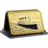 Medalha Navio titanic