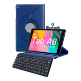 Melhor Capa De Tablet Teclado T295 A8 + Caneta Mais Vendida