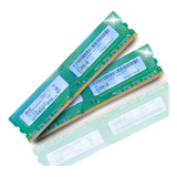 Memória Ram Smart Kit 2x Ddr3 2gb 1333mhz Verde Desktop 