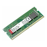 Memória Ram Valueram Color Verde 8gb 1 Kingston Kvr24s17s8/8